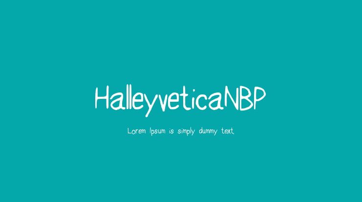 HalleyveticaNBP Font