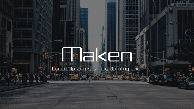 Maken Font