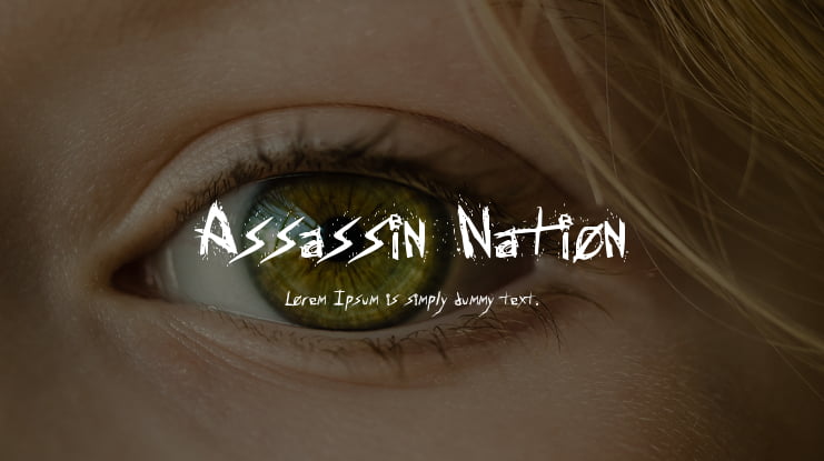 Assassin Nation Font Family