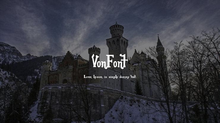VonFont Font