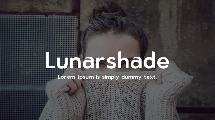 Lunarshade Font