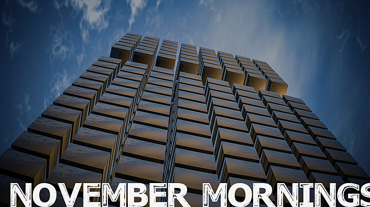 November Mornings Font