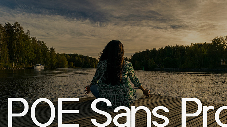 POE Sans Pro Font Family