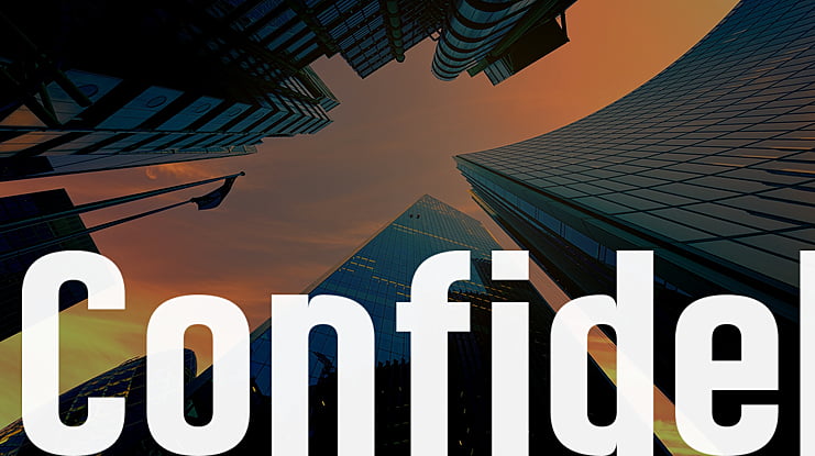 Confidel Font