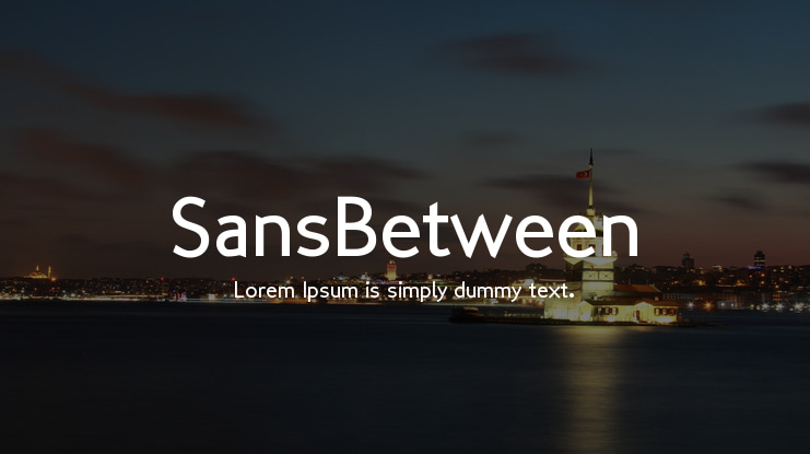 SansBetween Font