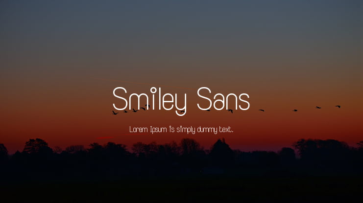 Smiley Sans Font