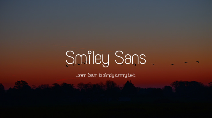 Smiley Sans Font
