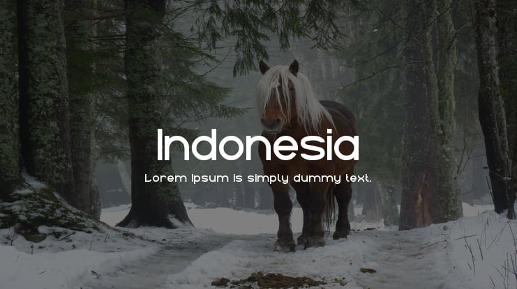 Indonesia Font
