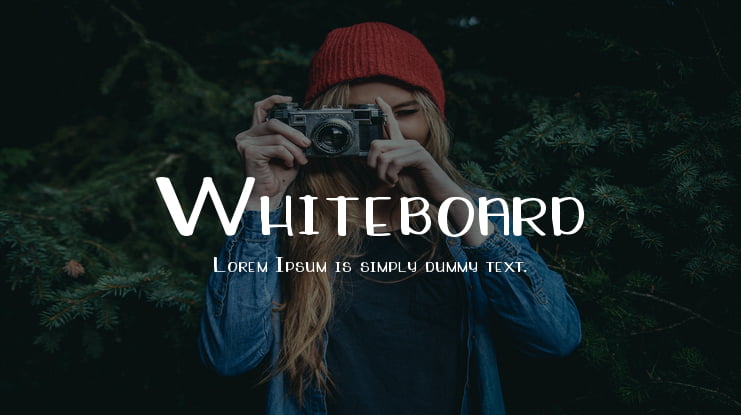 Whiteboard Font
