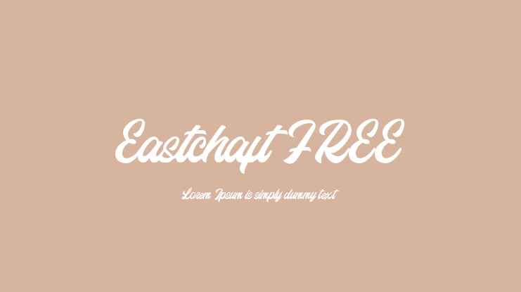 Eastchaft FREE Font
