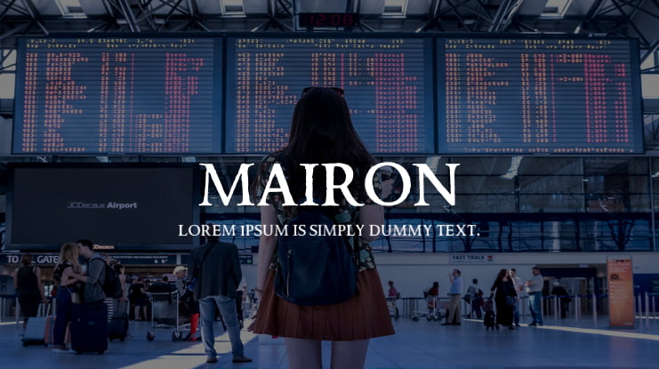 Mairon Font