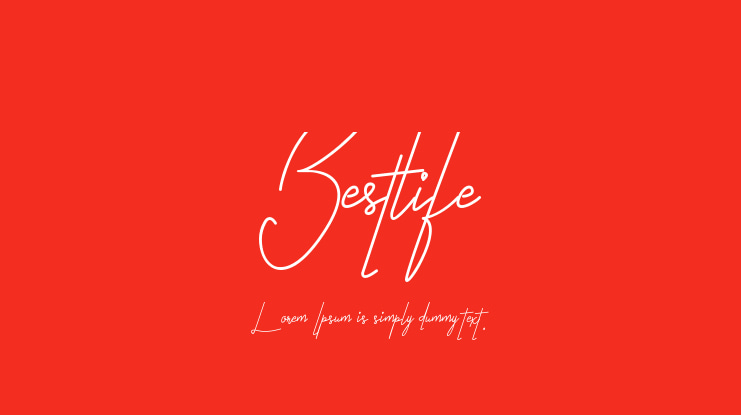 Bestlife Font