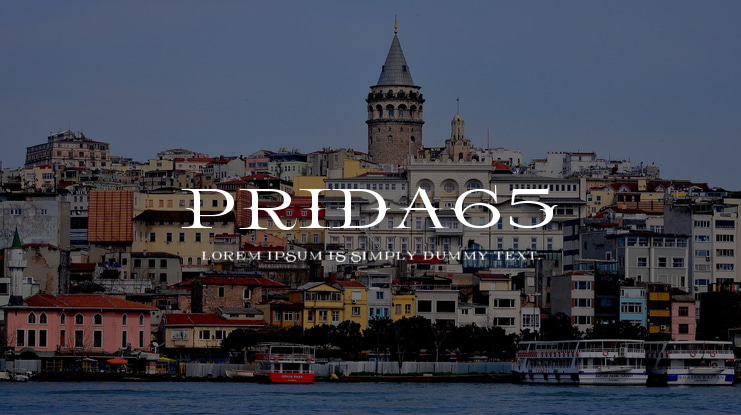 Prida65 Font