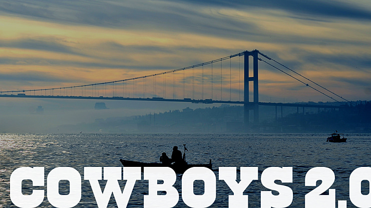 Cowboys 2.0 Font
