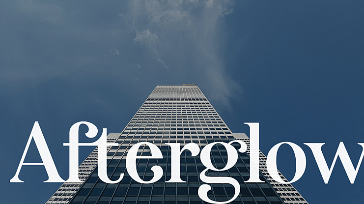 Afterglow Font