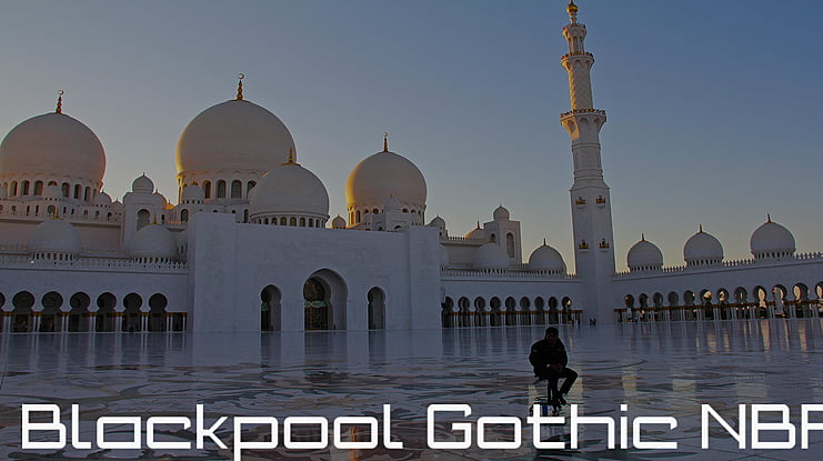 Blackpool Gothic NBP Font