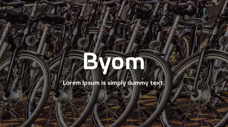 Byom Font Family