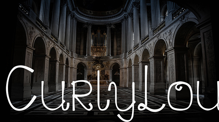 CurlyLou Font
