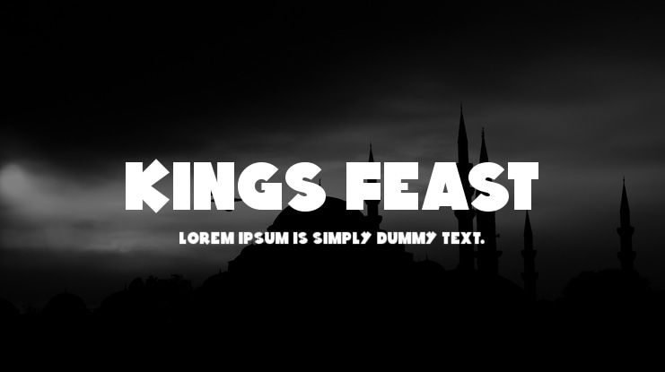 Kings Feast Font