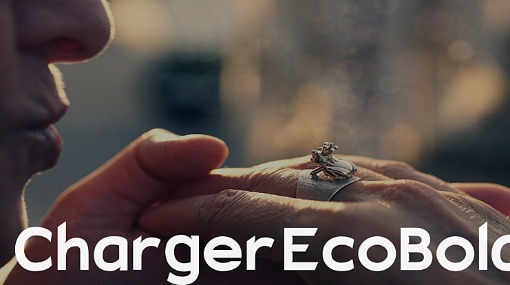 Charger EcoBlack Font Family