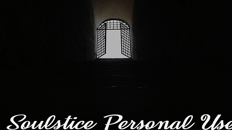Soulstice Personal Use Font
