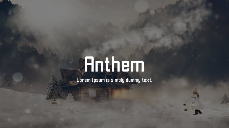 Anthem Font