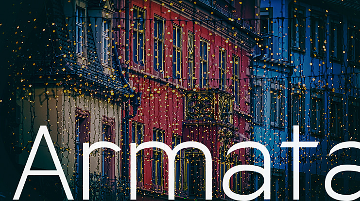 Armata Font Family