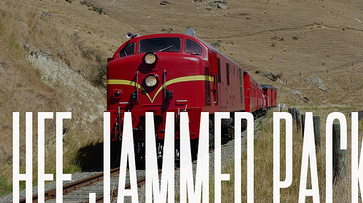 HFF Jammed Pack Font