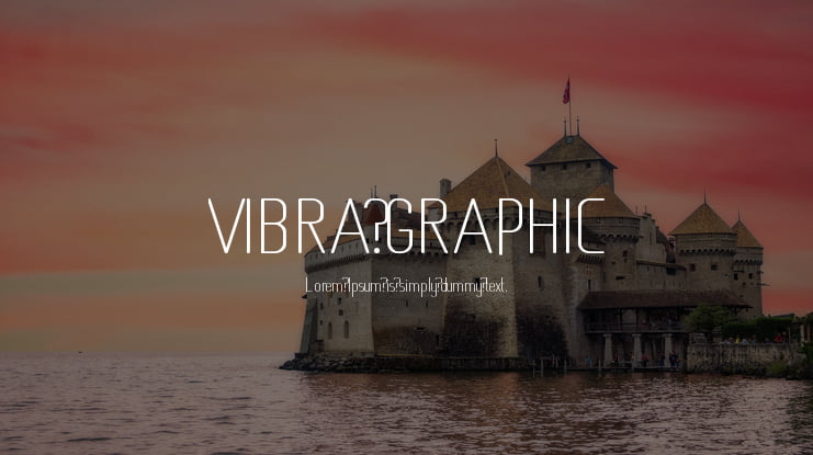 VIBRA GRAPHIC Font Family