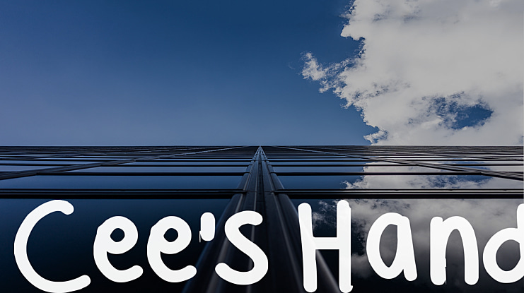 Cee's Hand Font Family
