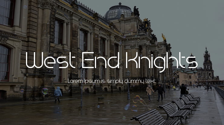 West End Knights Font