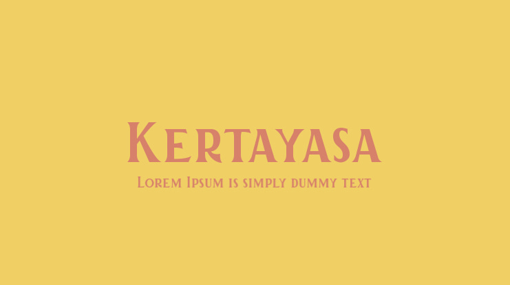 Kertayasa Font