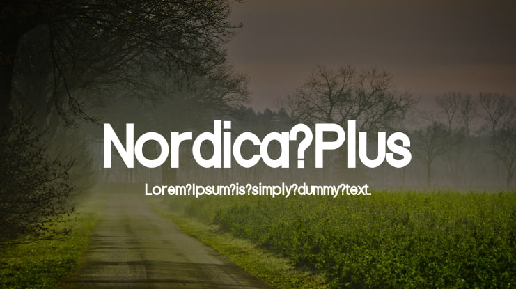 Nordica Plus Font Family