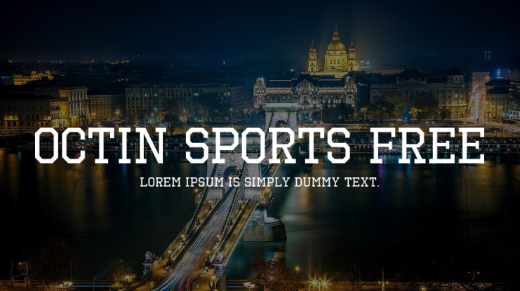 Octin Sports Free Font