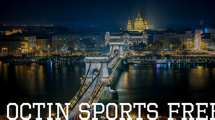 Octin Sports Free Font