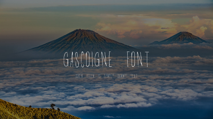 Gascoigne Font