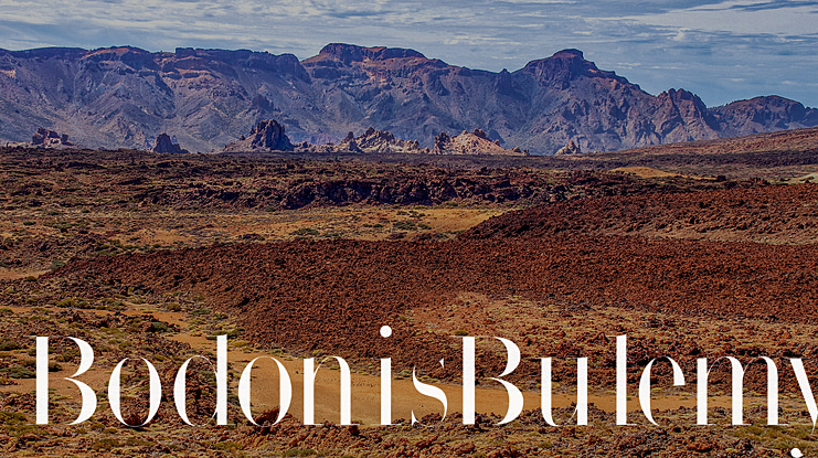 BodonisBulemy Font
