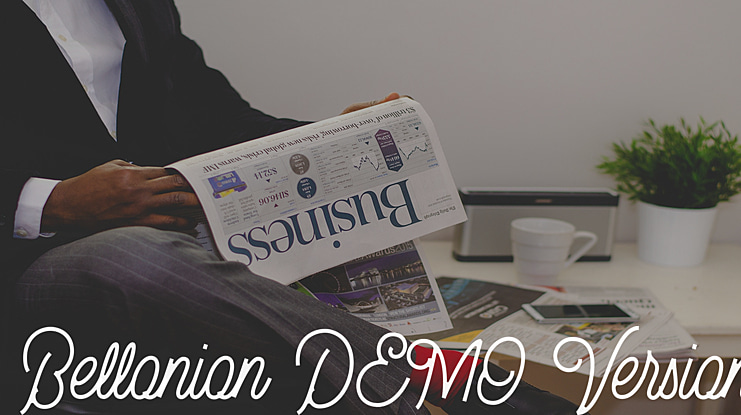 Bellonion DEMO Version Font
