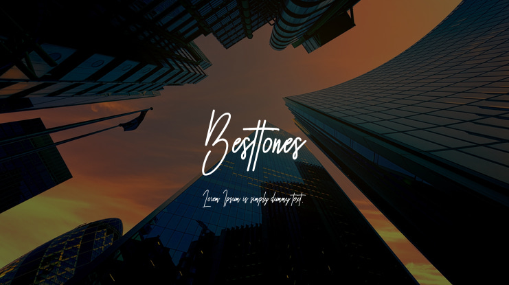 Besttones Font Family