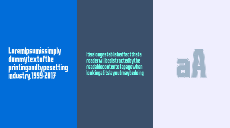 Stahlbetontraeger Font Family