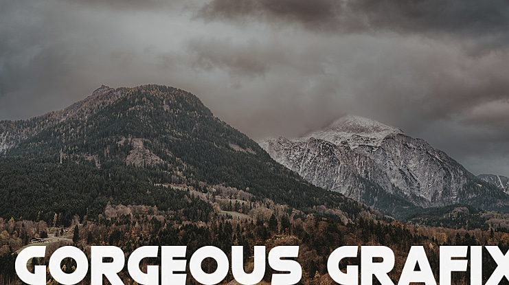 Gorgeous Grafix Font Family