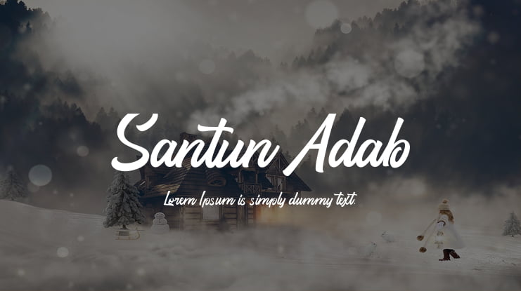 Santun Adab Font