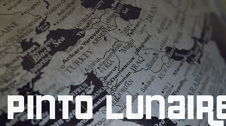 Pinto Lunaire Font