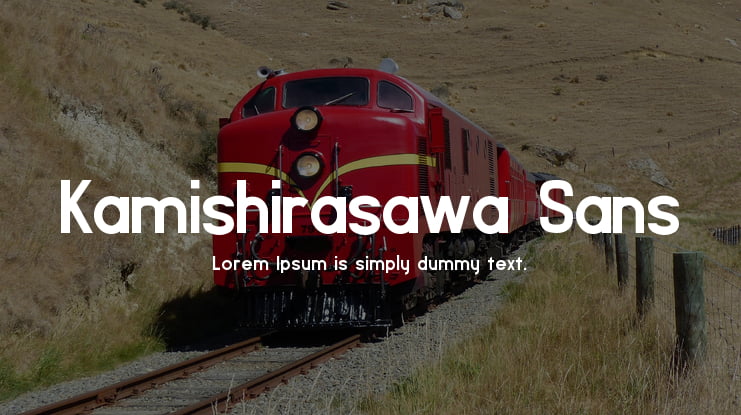 Kamishirasawa Sans Font