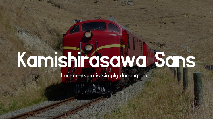 Kamishirasawa Sans Font