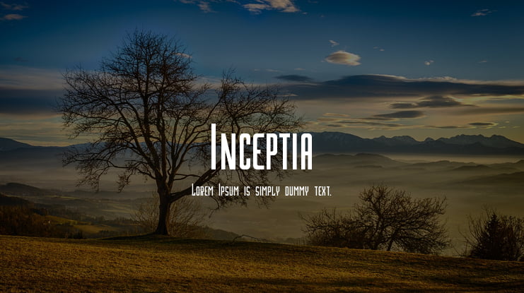 Inceptia Font Family