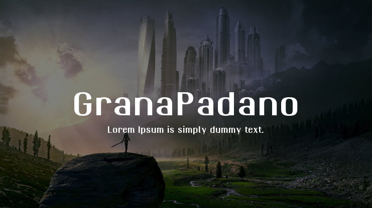 GranaPadano Font