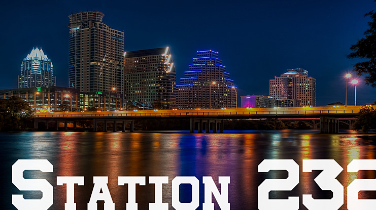 Station 232 Font