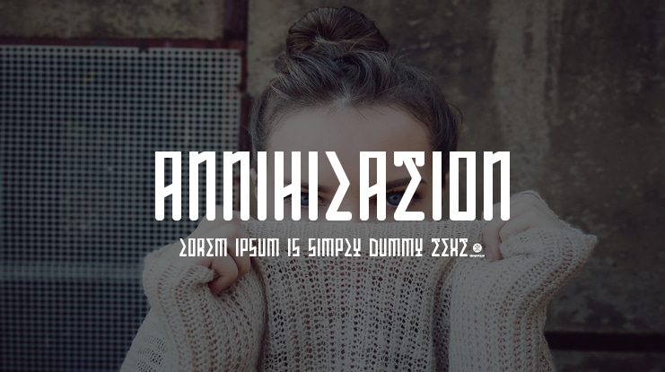 ANNIHILATION Font