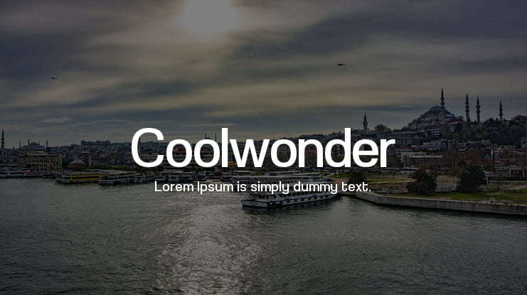 Coolwonder Font